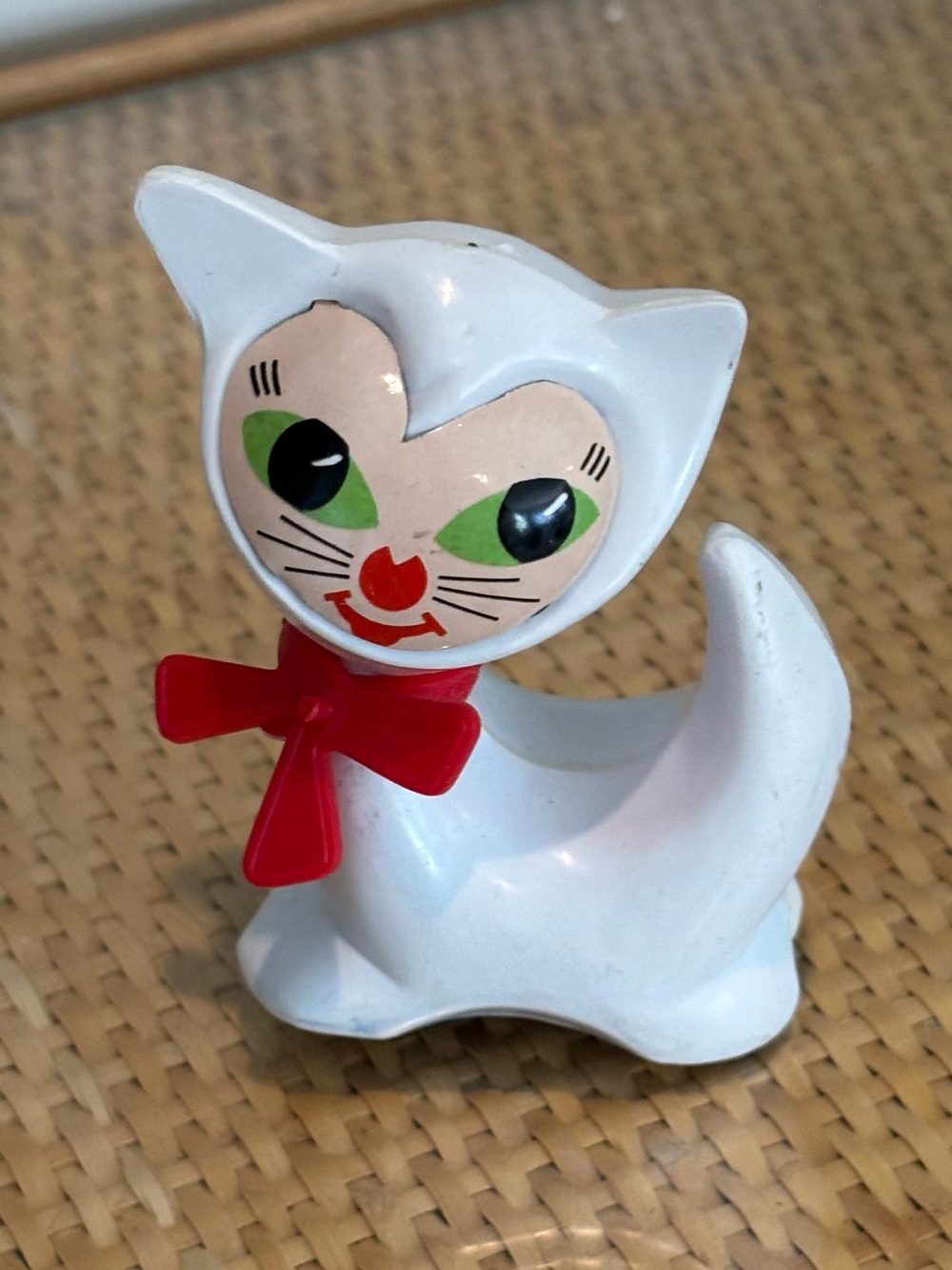 Vintage Lehmann "Nani" Cat (Model 947) friction toy made of hard plastic!